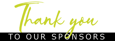 Thank you to our Event Sponsors!