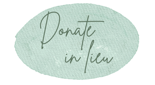 donate in lieu (BUTTON)
